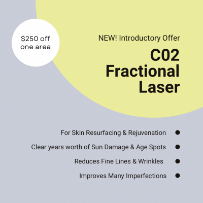 New! C02 Fractional Laser | Vitality Med Spa
