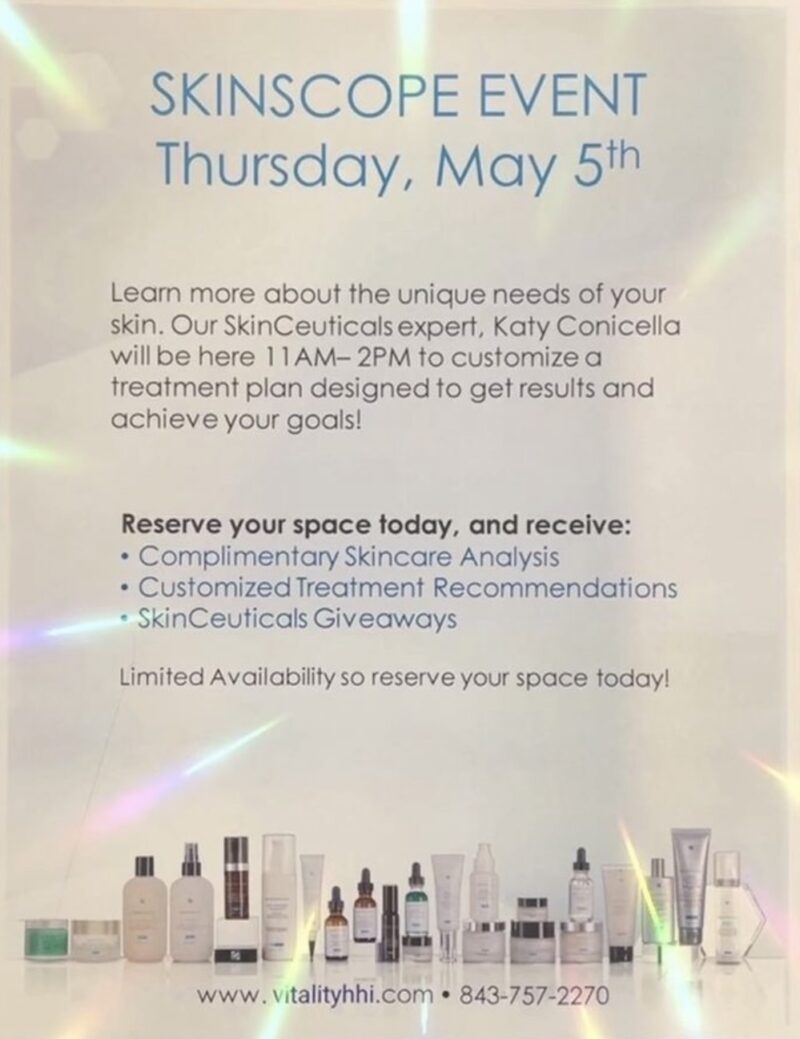 Skinceuticals SkinScope Event | Thu May 5 | 11a-2p